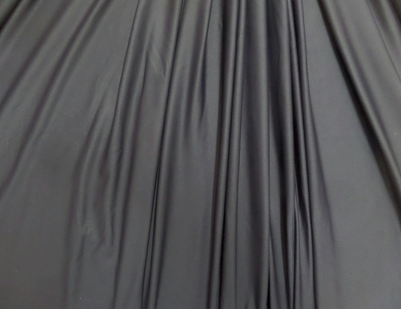2.Black Silky Spandex
